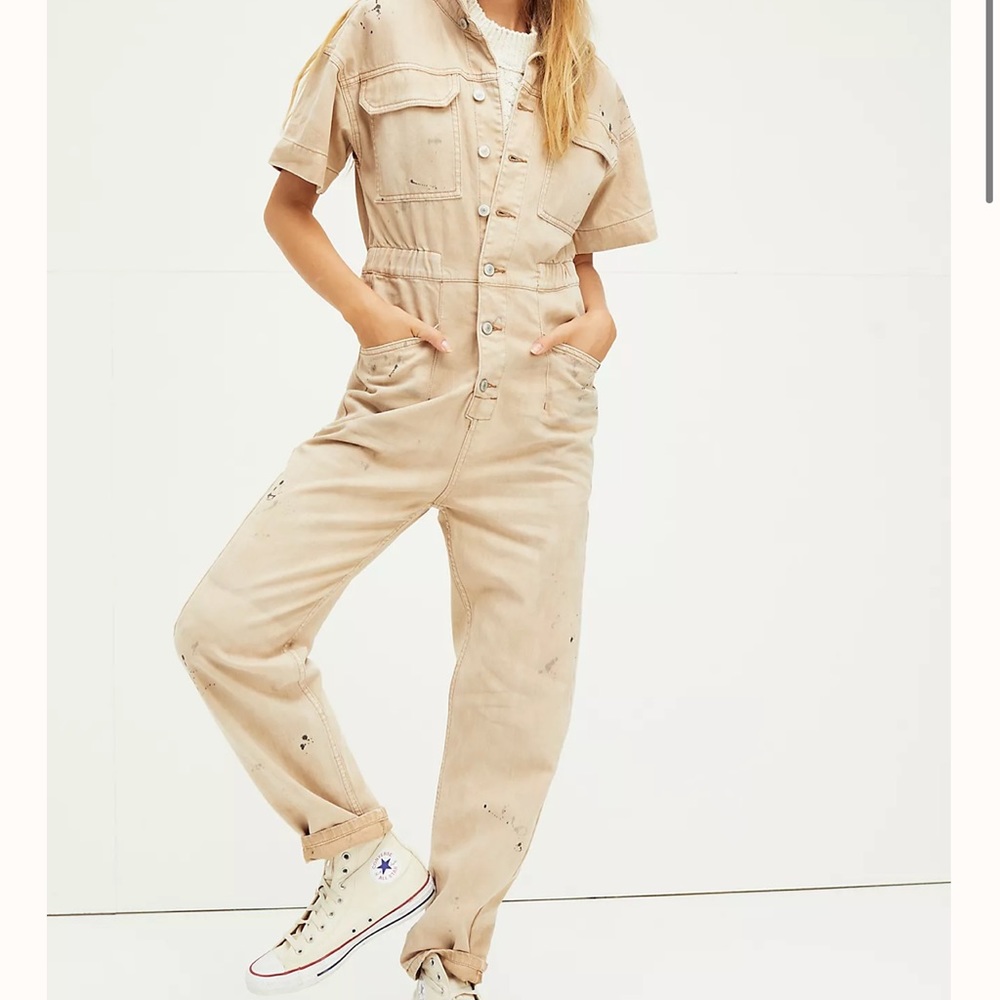 **SOLD** Free people Marci coveralls (tags on)